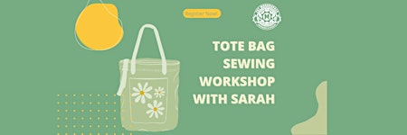 Primaire afbeelding van Sew a Simple Tote Bag with POCKETS!