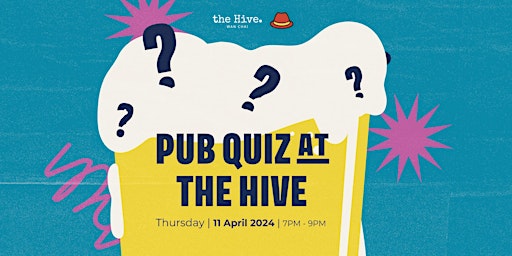 [Postponed] Pub Quiz At The Hive primary image