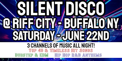 Primaire afbeelding van Silent Disco @ Riff City (Buffalo, NY)