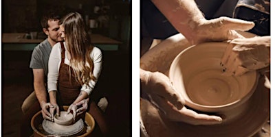 Immagine principale di Wheel Throwing Pottery Class for Date Night 