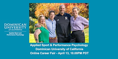 Dominican University's Applied Sport & Performance Psychology Career Fair primary image