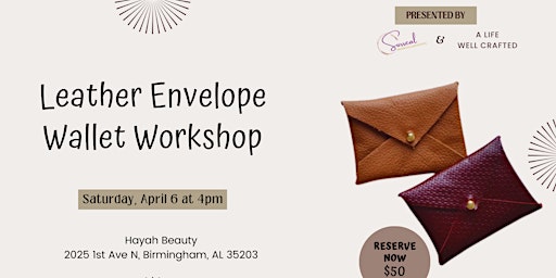 Leather Wallet Workshop primary image