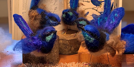 Needle Felting – Let’s Make a Blue Wren  primärbild
