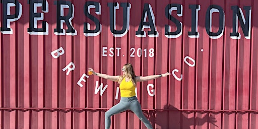 Beer Yoga at Persuasion Brewing Co. primary image