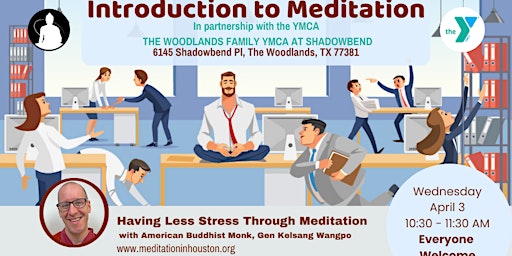 Hauptbild für An Introduction to Meditation with American Buddhist monk, Gen Kelsang Wang