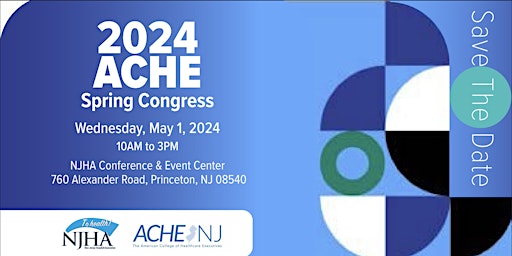 ACHENJ and NJHA: Spring Congress primary image