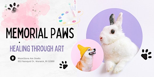 Imagem principal do evento Memorial Paws: Healing through Art