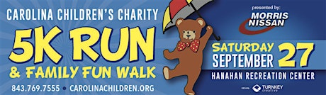 11th Annual Carolina Children’s Charity 5K Run / Family Fun Walk primary image