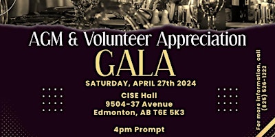 Image principale de NCAE AGM and Volunteer Appreciation Gala