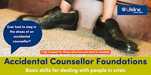 Imagem principal do evento Accidental Counsellor Foundations - Axedale