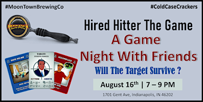 Imagem principal de Hired Hitter Game Testing | MoonTown Brewing Co. | Will The Target Survive