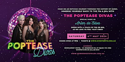 Primaire afbeelding van The Poptease Divas 70s,80s Pop/Cabaret Show