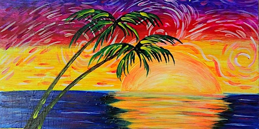 Imagem principal do evento Starry Night on the Beach - Paint and Sip by Classpop!™