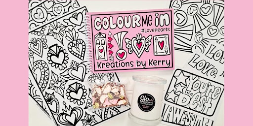 Hauptbild für Colour Me in #LoveHearts, Coffee & Cake!