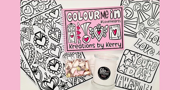 Colour Me in #LoveHearts, Coffee & Cake!