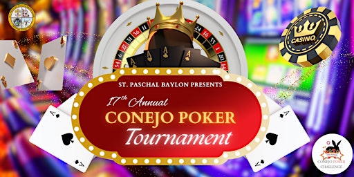 Image principale de POSTPONED - Conejo Poker Tournament and Casino Night
