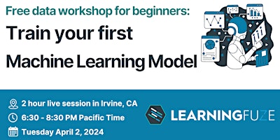 Imagem principal do evento Free Data Workshop for beginners: Train your first Machine Learning Model