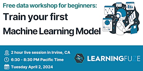 Free Data Workshop for beginners: Train your first Machine Learning Model