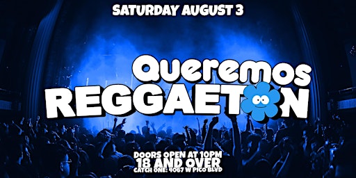 Imagem principal do evento Queremos Reggaeton Experience in Los Angeles! 18+
