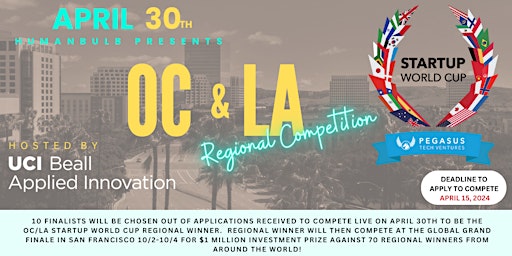 Image principale de Startup World Cup OC/LA Regional Competition