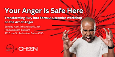 Your Anger is Safe Here:  Transforming Fury To Form, A Ceramics Workshop