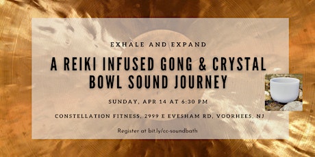 Exhale & Expand: A Reiki Infused  Gong & Crystal Bowl Sound Bath