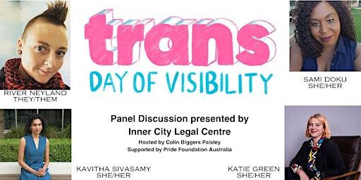 Imagem principal do evento ICLC Panel Discussion for Trans Day of Visibility