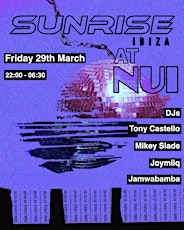 Sunrise Bar at Underground Club NUI Ibiza