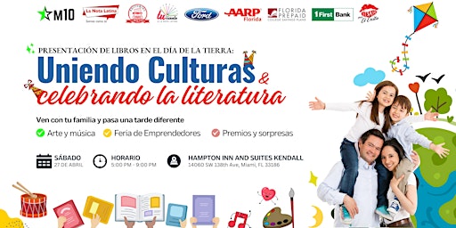 Imagem principal do evento Uniendo Culturas & Celebrando la Literatura con Presentación de Libros Hispanos