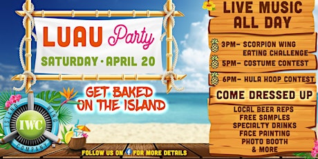 Annual Luau Party on The Island (Island Wing Company)