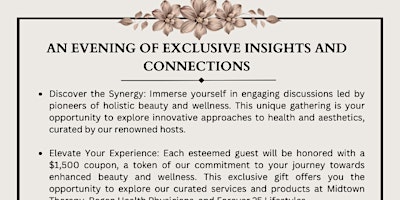 Imagen principal de Renaissance of Radiance: A Confluence of Beauty, Wellness, and Innovation