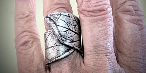 Primaire afbeelding van Precious Metal Clay Real Leaf Jewelry Workshop