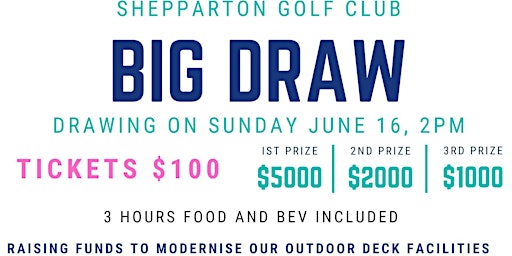 Imagem principal do evento Shepparton Golf Club - Big Draw