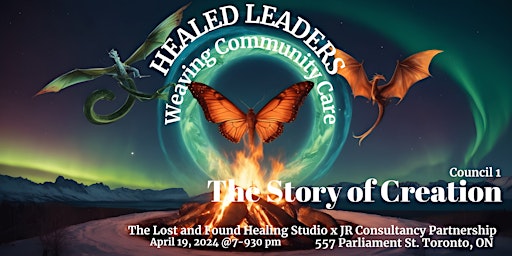 Imagem principal do evento Healed Leaders  - The Story of Creation - Council 1