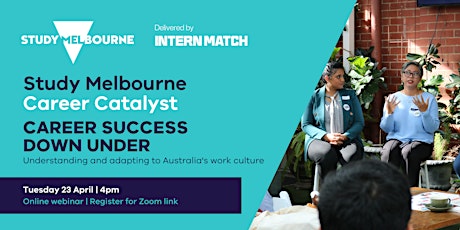 Understanding Australia's work culture | Study Melbourne Career Catalyst primary image