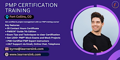 PMP Exam Prep Certification Training Courses in Fort Collins, CO