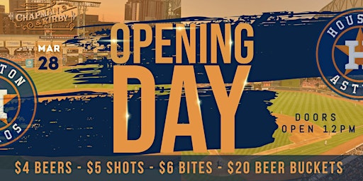 Imagen principal de Astros Opening Day