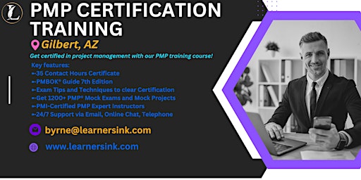 PMP Exam Prep Certification Training Courses in Gilbert, AZ primary image