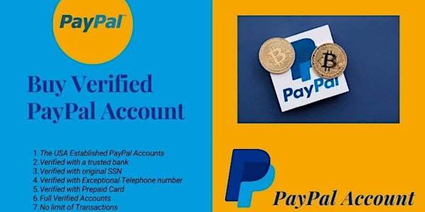 Buy Verified PayPal Accounts - 100% Full USA VerifieD |