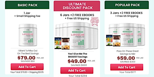 Imagen principal de LipoSlim Premium【APRIL NEW OFFER!】BeVital LipoSlim Premium Weight Loss Powd