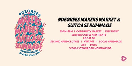 9 Degrees Makers Market & Suitcase Rummage