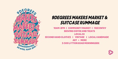9 Degrees Makers Market & Suitcase Rummage primary image