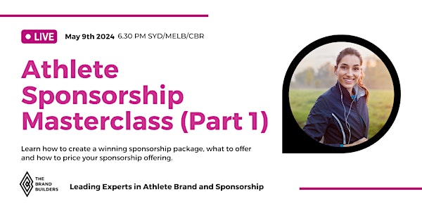 Sponsorship Masterclass (Part 1) How to Create Your Sponsorship Package