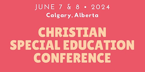 Special Education and Diverse Learning for Ministry Conference