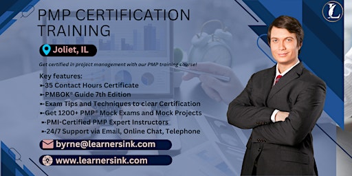 Imagem principal do evento PMP Exam Prep Certification Training Courses in Joliet, IL