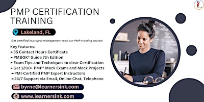 PMP Exam Prep Certification Training Courses in Lakeland, FL primary image