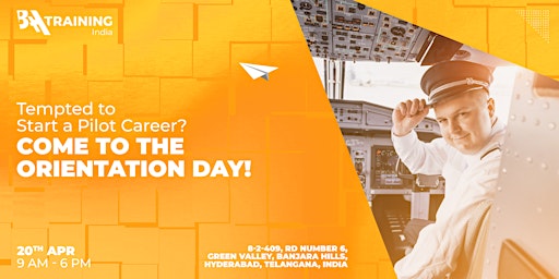 Primaire afbeelding van Tempted to Start a Pilot Career? Come to the Orientation Day!