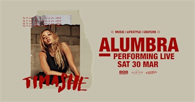 Imagem principal de ALUMBRA SATURDAYS | 30.03.24 | FT. TINASHE (USA)