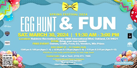 Spring Festival  2024   Egg Hunt & Fun