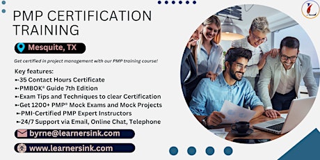 PMP Exam Prep Certification Training Courses in Mesquite, TX